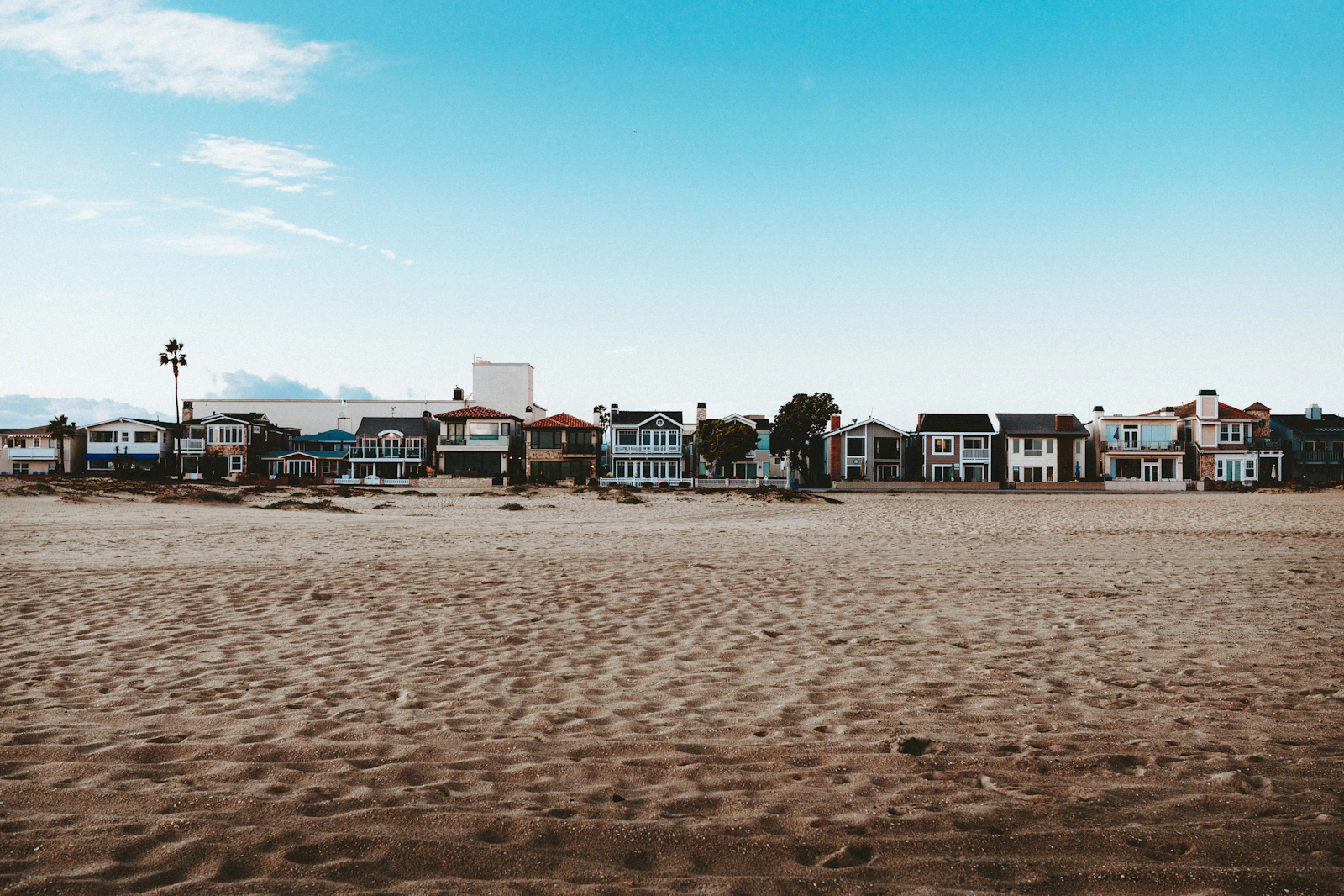 Orange County pier and beach walkers
