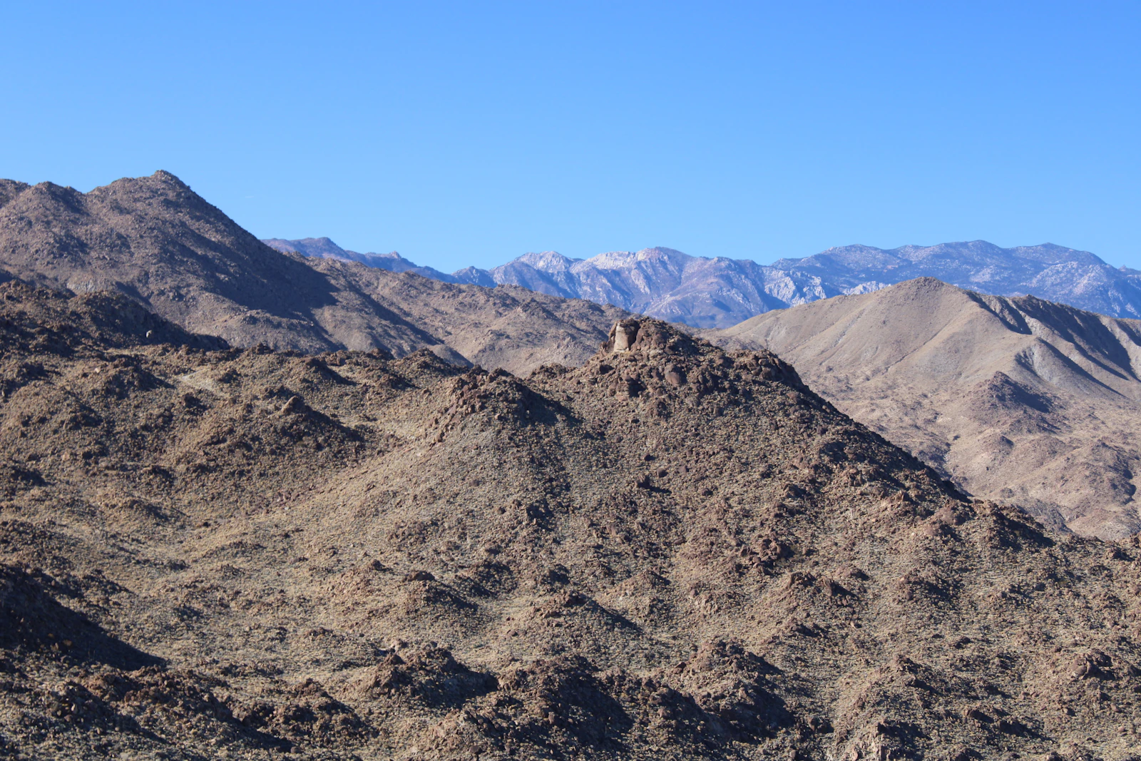 Mountains under blue sky