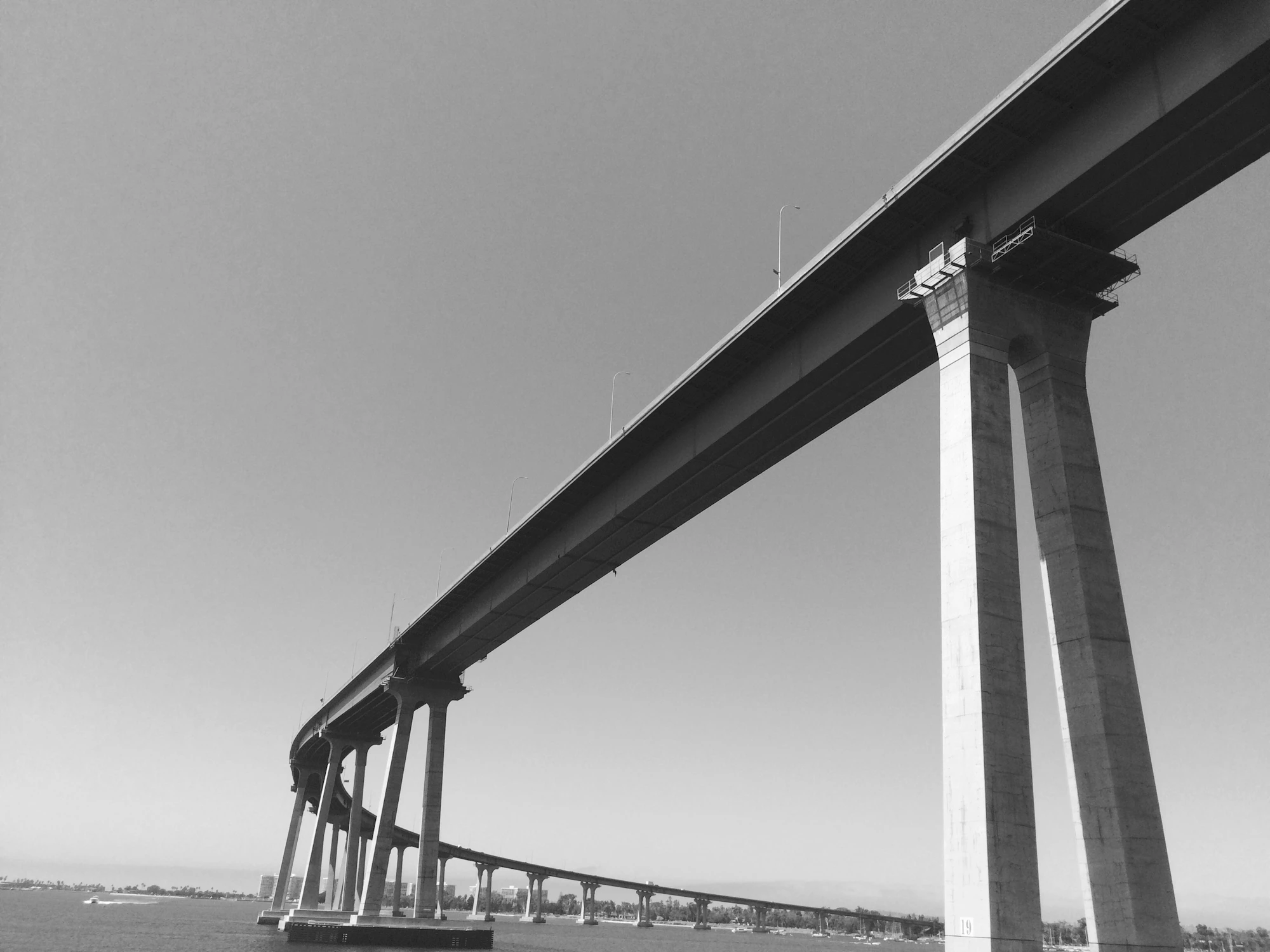 Coronado Bridge spanning San Diego Bay