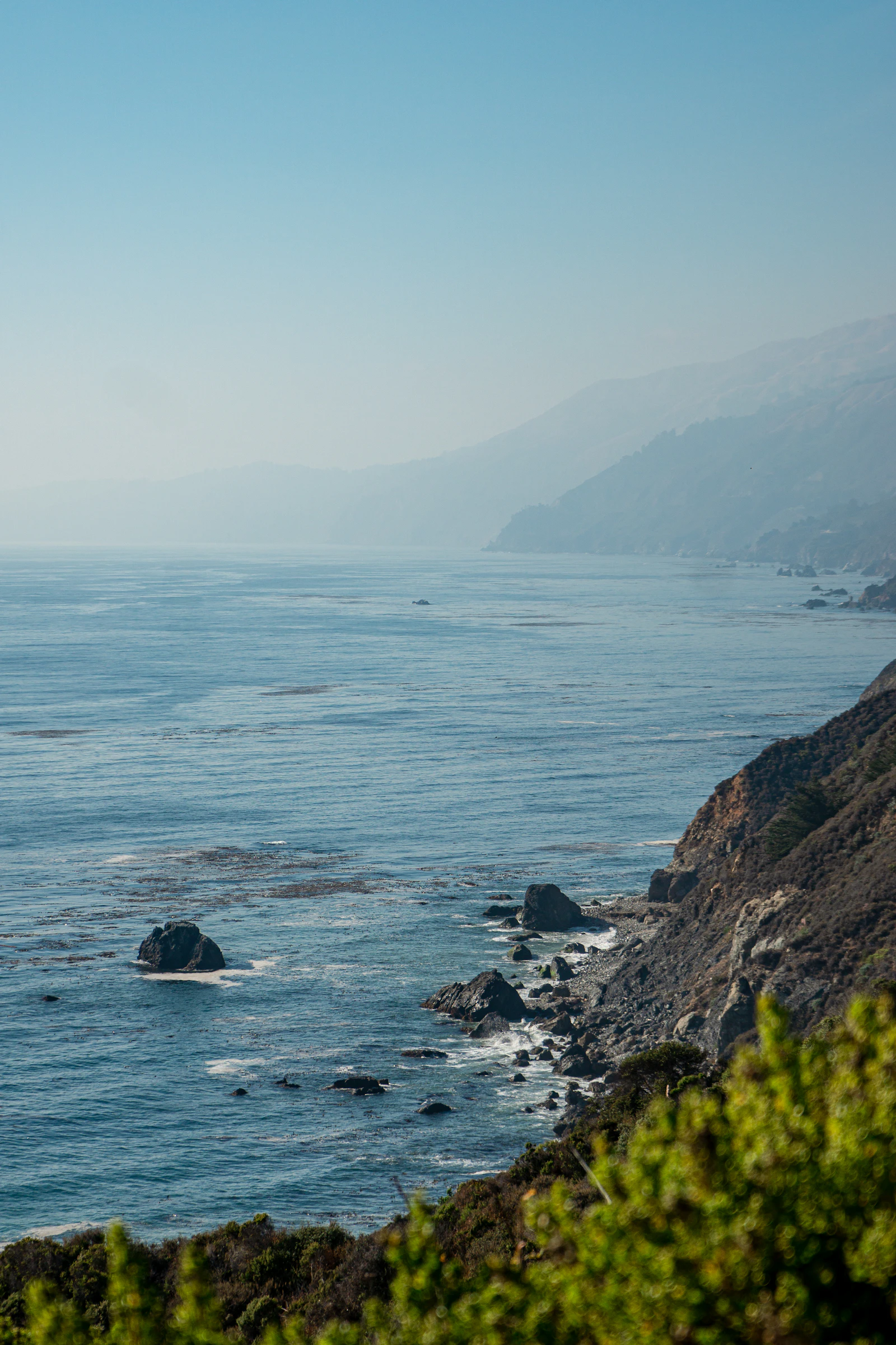 Monterey ocean cliff